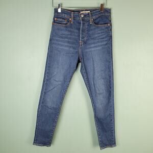 Levi's Womens Wedgie Skinny Button Fly Jeans Size 28